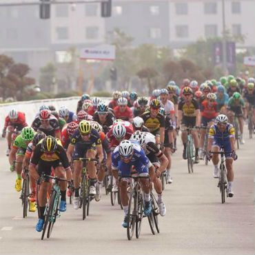 Fernando Gaviria, segundo en quinta etapa de Tour de Guangxi