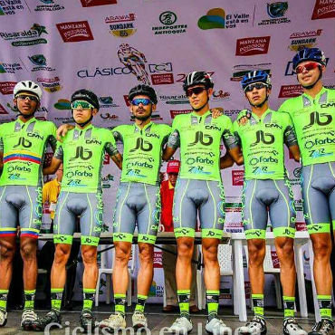 JB Ropa Deportiva es el representativo colombiano en Vuelta a Venezuela