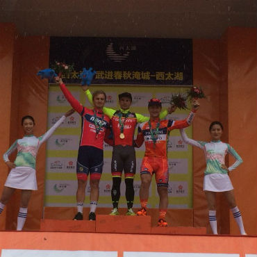 Jakub Mareczko vencedor de segunda etapa de Tour de Taihu Lake