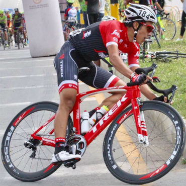 Jarlinson Pantano fue 107 en la carrera italiana