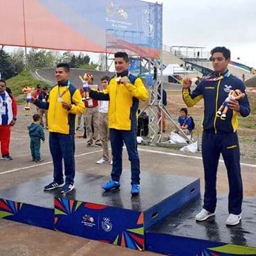 Juan Camilo "Goofy" Ramírez se alzó con la medalla de oro en los hombres