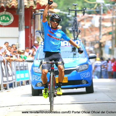 Juan Tito Rendón ganador de segunda etapa y nuevo líder de Vuelta del Porvenir