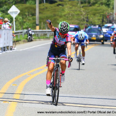 La venezolana Lilibeth Chacón fue la ganadora de primera etapa de Tour Femenino
