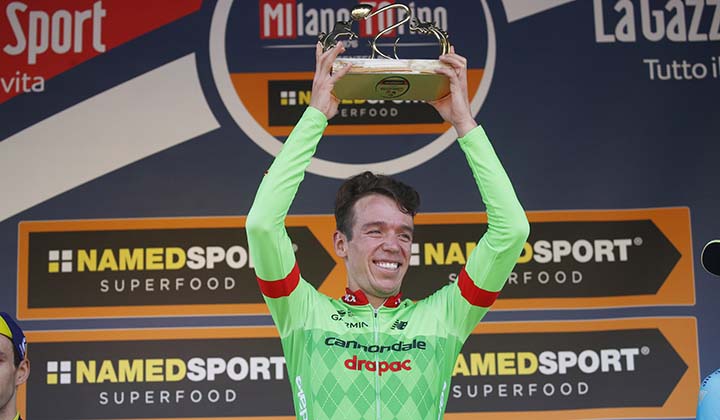 Urán le añadió el título de la Milano-Torino a una sensacional temporada 2017