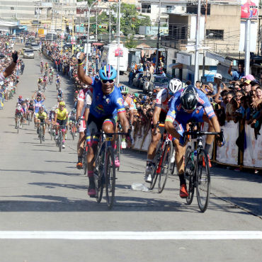 Ángel Pulgar vencedor de sexta etapa de Vuelta a Venezuela