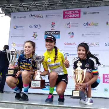 Erika Botero de Antioquia la campeona de la Vuelta del Futuro