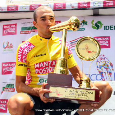 Juan Pablo Suárez, campeón de la ruta de los Bolivarianos