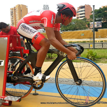 Kevin Quintero, la nueva promesa del ciclismo de pista