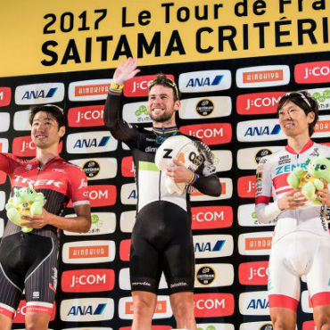 Mark Cavendish vencedor de quinta edición de Critérium de Saitama de Japón