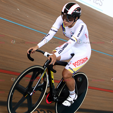 Martha Bayona, una de las atracciones en la pruebas de pista en Cali