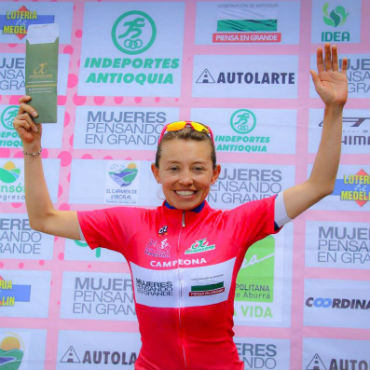Rocio Parrado, campeona de Vuelta Femenina de Antioquia