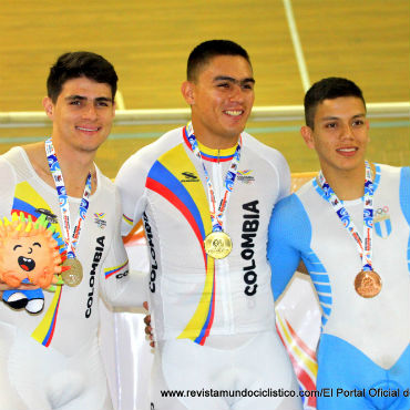 Fabián Puerta, medalla de oro Oro en la Velocidad Individual