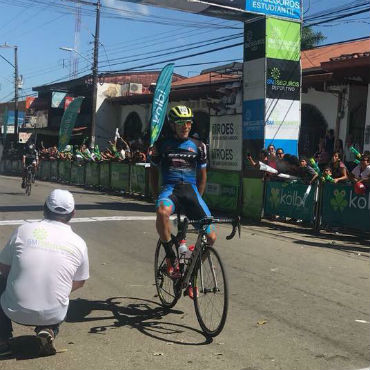 Kristopher Vega ganador de tercera etapa de Vuelta a Costa Rica
