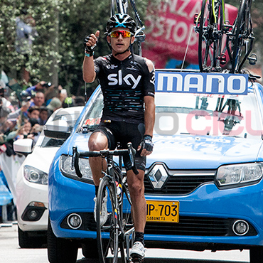 Sergio Luis Henao, el actual campeón nacional de ruta