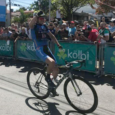 Vladimir Fernandez ganó la cuarta jornada del Tour Tico