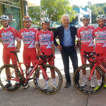 El Androni Sidermec de Gianni Savio listo para Vuelta al Táchira 2018