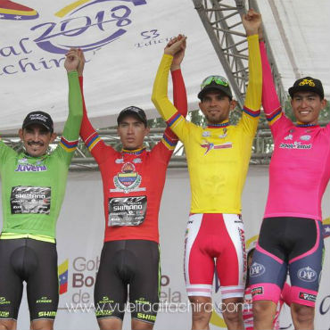 José Serpa (GW-Shimano) campeón de la montaña de Vuelta al Táchira