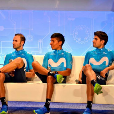 Alejandro Valverde, Nairo Quintana y Mikel Landa, las cartas fuertes del Movistar