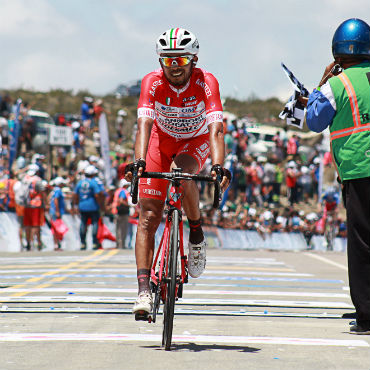 Rodolfo Torres, tercero en etapa reina y cuarto en la General de Vuelta a San Juan (Foto-Rodolfo Torres)