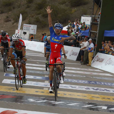 Roman Villalobos ganador de segunda etapa y nuevo líder