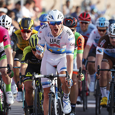 Alexander Kristoff ganador de primera etapa y líder del Abu Dhabi Tour
