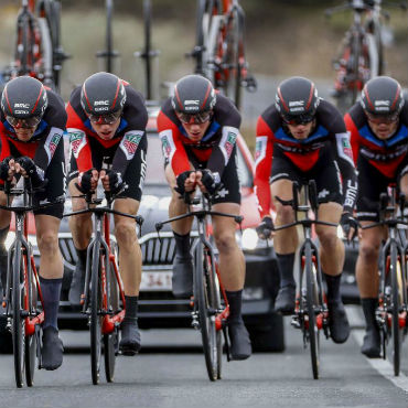 El BMC Racing Team fue el vencedor de la CRE de la Vuelta a la Comunidad Valenciana