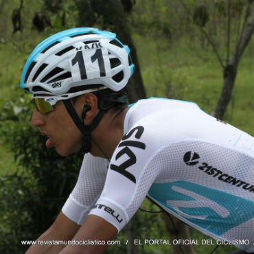 Egan Bernal, el nuevo portador de la camiseta de los jóvenes