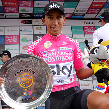 Egan Bernal, primer campeón de la Colombia Oro y Paz