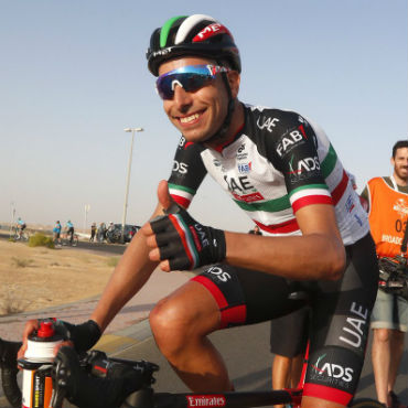 Fabio Aru es una de las figuras que corre actualmente el Abu Dhabi Tour