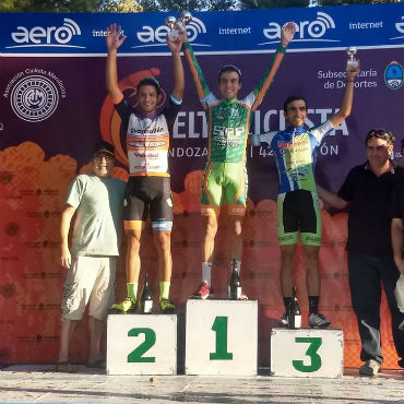 Javier Gaston fue el vencedor de la cuarta etapa de Vuelta a Mendoza