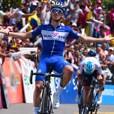 El francés Julian Alaphilippe ganador de cuarta etapa de La Colombia Oro y Paz