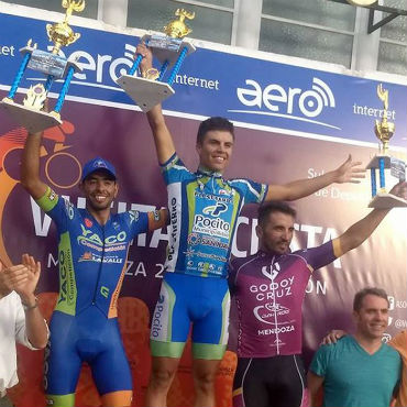Leonardo Cobarrubi vencedor de Tercera etapa de Vuelta a Mendoza