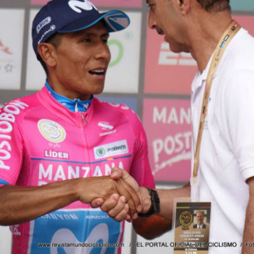 Nairo Quintana, uno de los protagonistas de Oro y Paz