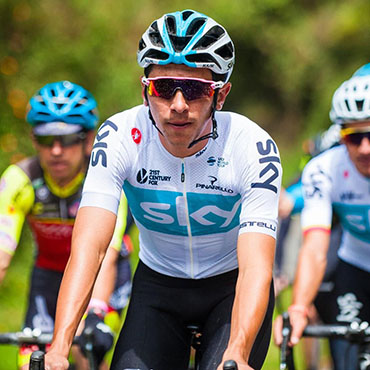 Sebastian Henao será una de las cartas mas fuertes del Team Sky para la Colombia Oro y Paz