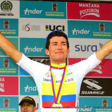 Sergio Luis Henao ganó la prueba de largo aliento del campeonato nacional de ruta