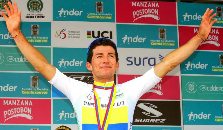 Sergio Luis Henao ganó la prueba de largo aliento del campeonato nacional de ruta