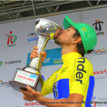 Se accidentó Sergio Martínez, el campeón de la Vuelta de la Juventud