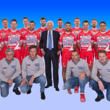 Presentado este miércoles el Team Androni Giocattoli Sidermec 2018