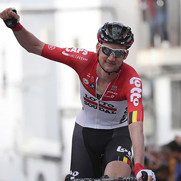 Tim Wellens se llevó la victoria y el liderato en la quinta etapa de la Vuelta a Andalucía