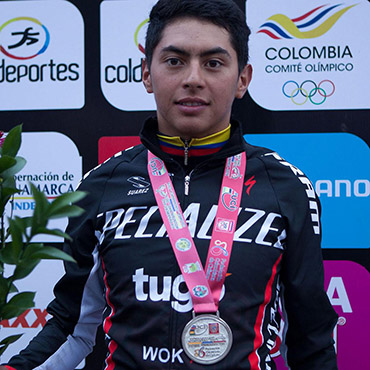 Wilson Peña debutó con el equipo Sub23 Polartec de la Fundación Alberto Contador