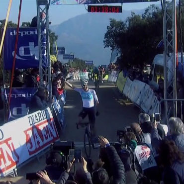 Wout Poels vencedor de segunda etapa de Vuelta a Andalucía