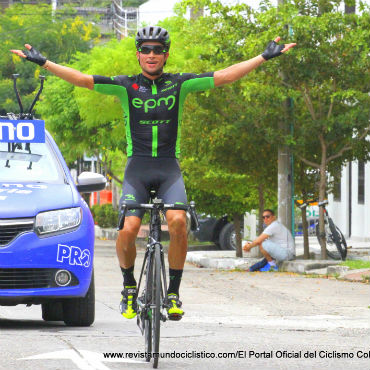 Alexander Gil vencedor de Circuito en Honda en Vuelta al Tolima