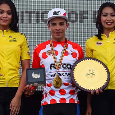 Duarte se coronó campeón de la montaña de una competencia donde tradicionalmente ha brillado el ciclismo colombiano