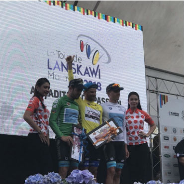 El ruso Artem Ovechkin vencedor de etapa reina y nuevo líder de Tour de Langkawi