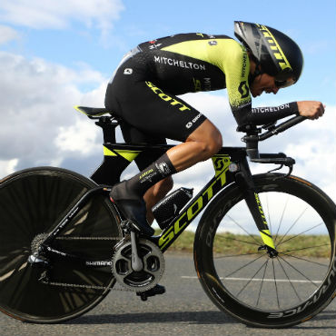 Esteban Chaves, décimo en CRI de la París-Niza (Foto-Mitchelton-Scott)