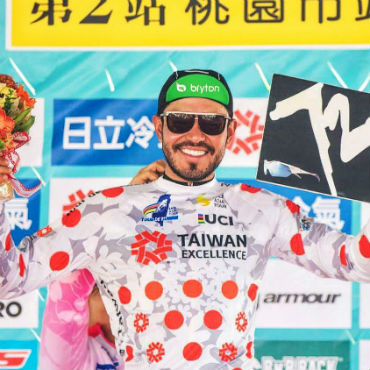 Félix Barón, cuarto en etapa de Tour de Taiwan y mejor escalador