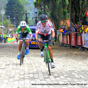 Fredy Montaña, el ganador de segunda etapa de Vuelta al Tolima