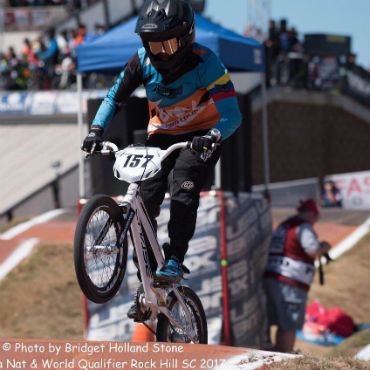 Melissa Vargas, Campeona Latinoamericana de BMX en Bolivia