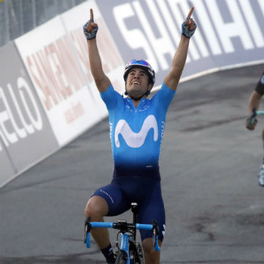 Mikel Landa, nuevo líder y ganador de etapa reina (Foto-Movistar)
