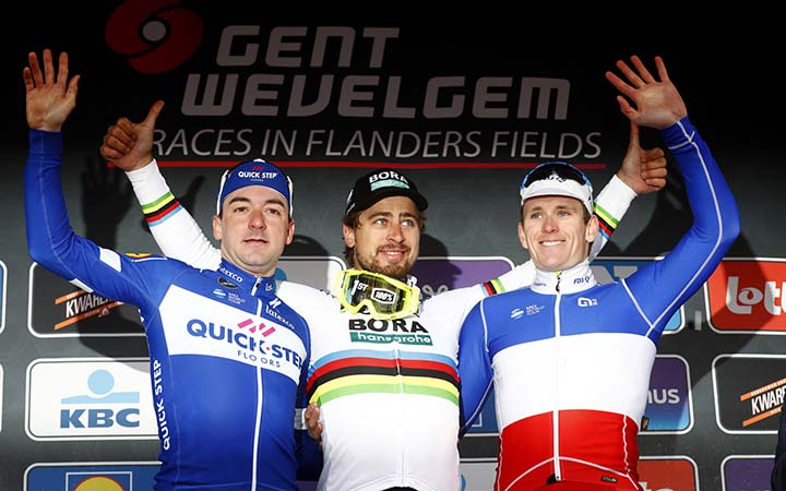 Sagan alzó su tercer trofeo en Wevelgem y será uno de los grandes favoritos para el próximo domingo en el Tour de Flandes